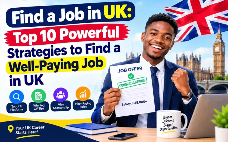 find a job in uk