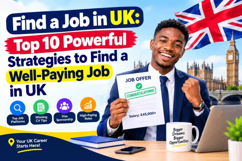 find a job in uk